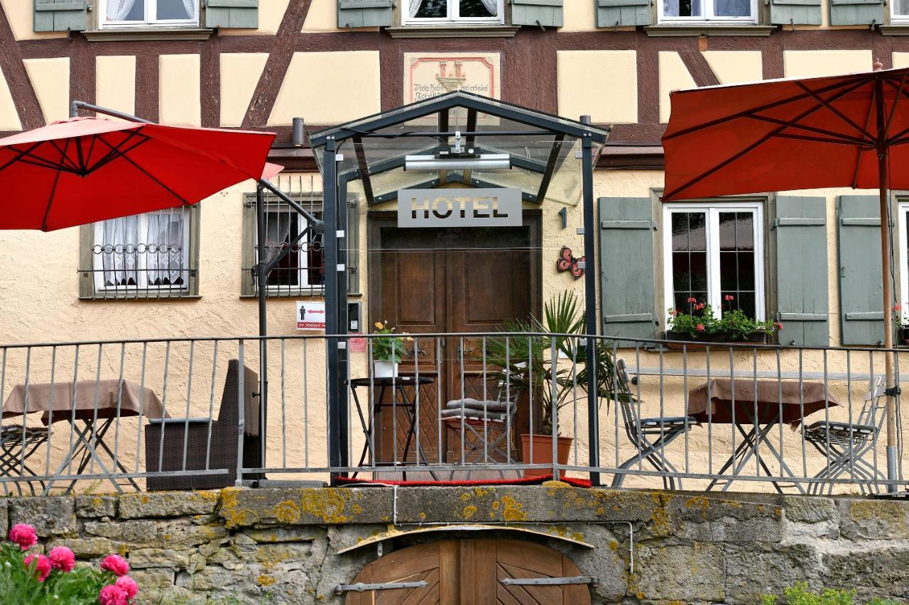 Landhotel Schwarzes Ross Rothenburg ob der Tauber Exterior photo